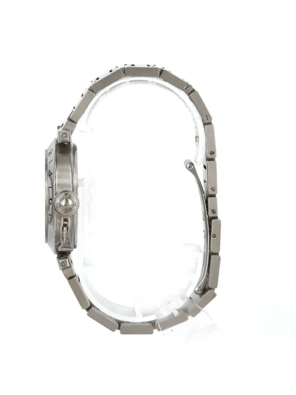 Cartier Pasha C GMT SS Automatic Winding Watch